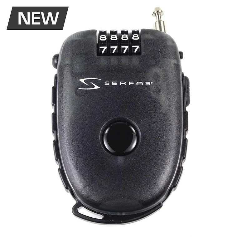 Serfas CL-701BK Pocket Cable Lock 2019 | Cable Locks 3 Serfas CL-701BK Pocket Cable Lock 2019 | Cable Locks