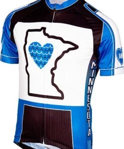 It's In My Heart Minnesota Men's Cycling Jersey | Short Sleeve