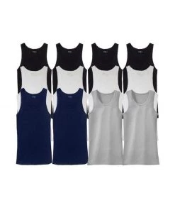 The Triathlete Store Men's Multi Pack Classic Stretch Tank Tops - 6 Or 12 Pack | Bike Tanks -New Triathlete Store 2Fl0S5CCiIpnwoLQWsoflWIfA