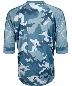 World Jerseys Outlaw Camo Blue Men's 3/4 Sleeve Mountain Bike Jersey 2019 | Short Sleeve -New Triathlete Store 3DA99KmnOvoOfeclUHGXzBQ34
