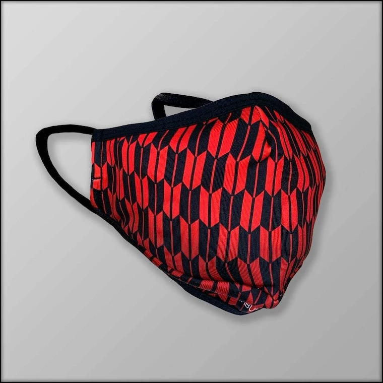 INKnBURN Arrow 3-Layer Face Mask (Size Large) | Bandanas 6 INKnBURN Arrow 3-Layer Face Mask (Size Large) | Bandanas - Image 5