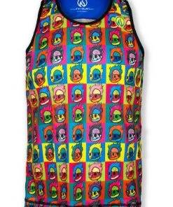 INKnBURN Men's Run Or Die Toon Singlet (S, M, L, 2XL) | Sleeveless