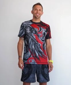 INKnBURN Men's Raven Running Shorts, Small 2019