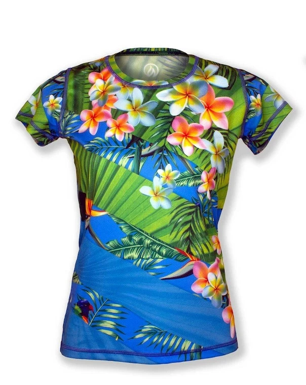 INKnBURN Women's Aloha Tech Shirt (XS, S, M) | Short Sleeve 3 INKnBURN Women's Aloha Tech Shirt (XS, S, M) | Short Sleeve