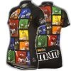 Brainstorm Gear Women's M&M's "Windows" Cycling Jersey | Short Sleeve