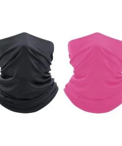 The Triathlete Store Moisture Wicking Breathable Stretch Face Neck Gaiter Mask- 2 Pack | Bandanas -New Triathlete Store 747XDyRKxkK WG0fty895mvA