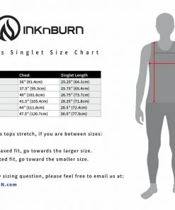 INKnBURN Men's Anchor Singlet (S, M, L, XL, 2XL) | Sleeveless -New Triathlete Store 9Gt3cRjaPopD5VZjLYlubTzEA 1