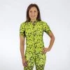She Beest Shebeest Smitten Kitten Divine Women's Cycling Jersey (Electric Lime) | Short Sleeve -New Triathlete Store C2VStriKAl2qRiblHFJ AlnGk