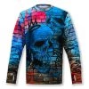 INKnBURN Men's Run Or Die Graffiti Pullover With Thumbholes (S, M, L) | BMX