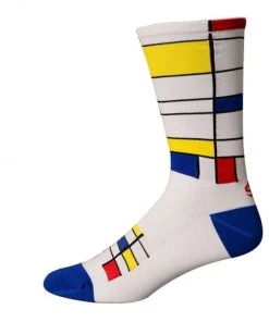 Save Our Soles SOS Floating Squares 7 Inch Socks | Long Socks