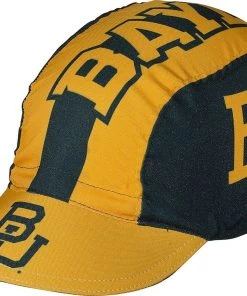 Adrenaline Promotions NCAA Baylor Bears Men's Cycling Cap, One Size, Orange/Black | Cycling Caps
