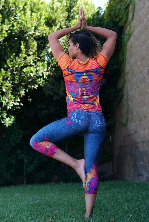 INKnBURN Women's Runner's High Tech Shirt, Large | Short Sleeve 10 INKnBURN Women's Runner's High Tech Shirt, Large | Short Sleeve - Image 8