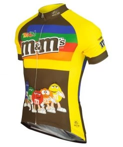 Brainstorm Gear Men's Team M&M's Cycling Jersey | Short Sleeve -New Triathlete Store G98W2kRG9Z044YoLAATX7Xdhw