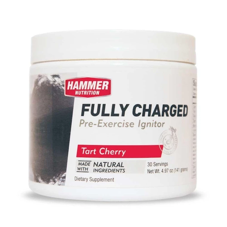 Hammer Nutrition FULLY CHARGED Pre-Exercise Ignitor, Tart Cherry (30 Servings Canister) | Powders 3 Hammer Nutrition FULLY CHARGED Pre-Exercise Ignitor, Tart Cherry (30 Servings Canister) | Powders