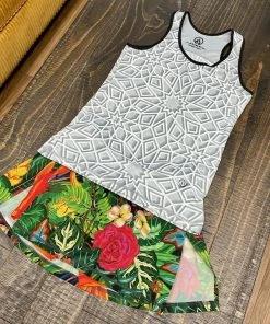 INKnBURN Women's Starburst Lace Singlet (XL) | Bike Tanks -New Triathlete Store H xATjaZ2QKecD0CUFfKAHuzI