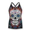 INKnBURN Women's Calavera Camisole (L, XL) | Sleeveless -New Triathlete Store HwzU1o 1nsqXxWElE3Csa8ihw