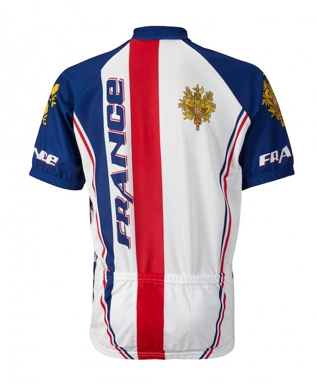 World Jerseys France Men's Cycling Jersey | Short Sleeve 4 World Jerseys France Men's Cycling Jersey | Short Sleeve - Image 2