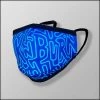 INKnBURN Blue Lines 3-Layer Face Mask | Other -New Triathlete Store J022m8wTNsdkOPzSPfEpqDuWM