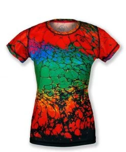 INKnBURN Women's Playing With Fire Tech Shirt (M, L) | Short Sleeve