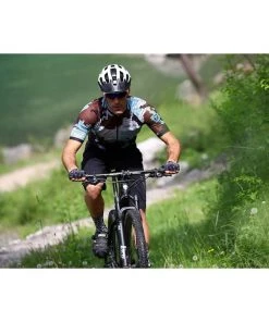 Nalini CROSS 2.0 MTB Men's Short Sleeve Cycling Jersey (Brown/Blue) 2019 -New Triathlete Store JePitnjncRWP8K344HT3 lGNc