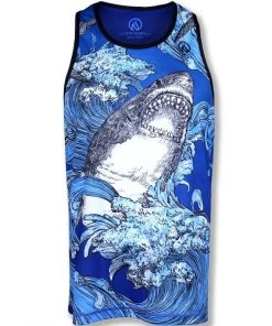 INKnBURN Men's Shark Tank Top (XS, L, XL, 2XL) | Sleeveless -New Triathlete Store Jie69ueo24yWNoO9AnQA2qk28