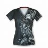 INKnBURN Women's Mecha Dragon Soft V-Neck Shirt (XS) | Short Sleeve -New Triathlete Store KAz9n9unH6WRvUFsxs8PYNI0k