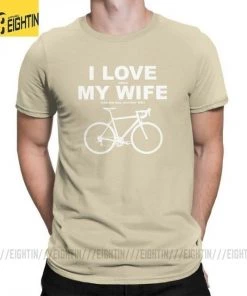 The Triathlete Store I LOVE MY WIFE When MY WIFE Lets Me Buy Another Bike Men's T-Shirt | Bike T-Shirts -New Triathlete Store KPvONxR cdZUkr6ht FqoXPH8