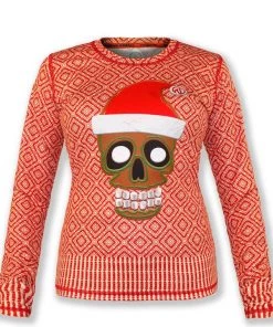 INKnBURN Women's Run Or Die™ Holiday Sweater Tech Shirt (XS, 2XL) | Long Sleeve