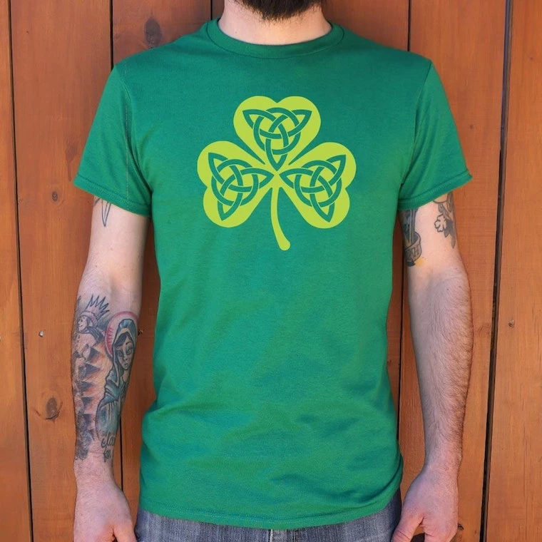 The Triathlete Store Celtic Shamrock T-Shirt (Mens) | Bike T-Shirts 3 The Triathlete Store Celtic Shamrock T-Shirt (Mens) | Bike T-Shirts