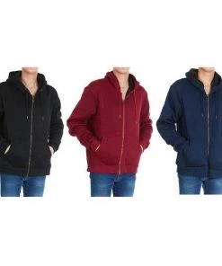 The Triathlete Store Men's High Twist Sherpa Lined Marled Hoodie Jackets | Urban -New Triathlete Store LURtZv9a1bSbaSqvyp5cx1ZhM