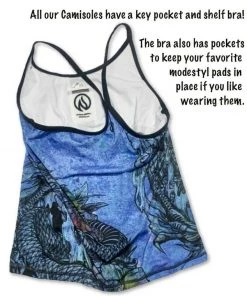 INKnBURN Women's Calavera Camisole (L, XL) | Sleeveless -New Triathlete Store MBRjgj lPLEu1 doDIs6ux6IE