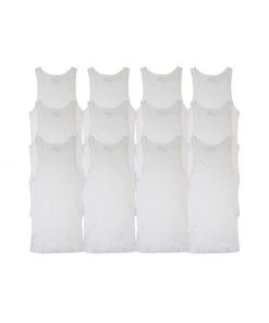 The Triathlete Store Men's Multi Pack Classic Stretch Tank Tops - 6 Or 12 Pack | Bike Tanks -New Triathlete Store MdIuJTD 4WJQbtQ58Tp6Wje1s