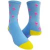 Save Our Soles SOS Pink Flamingo Blue 6-inch Cuff Socks | Long Socks -New Triathlete Store N6FZPwphihQYtHLKvIcqOOIl0