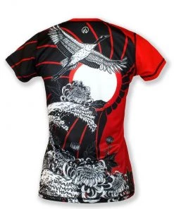 INKnBURN Women's Moonlit Crane Tech Shirt (XS, S, M, L, XL, 2XL) | Short Sleeve -New Triathlete Store NM3dvuwO4fg0 PkV3 NRCILJo