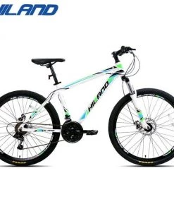 Hiland 26 Inch 21 Speed MTB Bicycle With Double Disc Brakes (Spoke Wheels) | Full Suspension