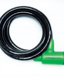 Ultracycle 12MM Integrated Key Bicycle Cable Lock 12 Mm X 6' | Cable Locks