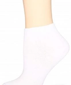 Wrightsock Men's Coolmesh II Lo Single Pack Socks, White | Ankle Socks