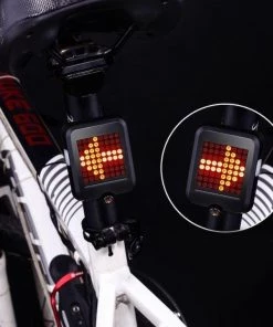The Triathlete Store USB Rechargeable Bike Tail Light Smart Bicycle Turn Signal Lights -New Triathlete Store OZLwso92llcscN1Elp1oyOBy4