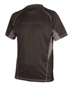 Endura Cairn Jersey - Short-Sleeve - Men's Black/Grey | Bike T-Shirts