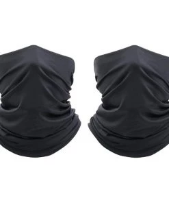 The Triathlete Store Moisture Wicking Breathable Stretch Face Neck Gaiter Mask- 2 Pack | Bandanas -New Triathlete Store PM45QtiKhnvzthTjIAX Vqvag