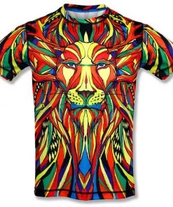 INKnBURN Men's Lion Tech Shirt (S, M, XL, 2XL) | Short Sleeve