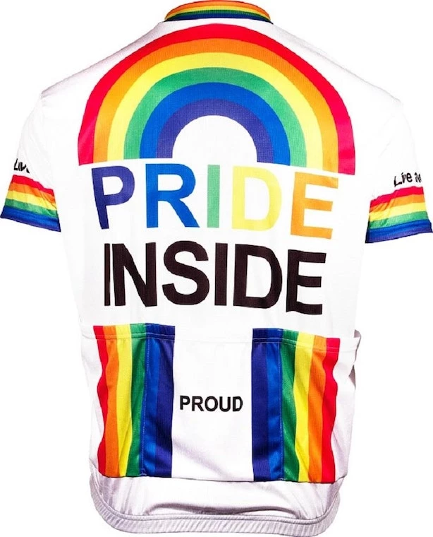 It's In My Heart Ride With Pride Women's Cycling Jersey | Short Sleeve 4 It's In My Heart Ride With Pride Women's Cycling Jersey | Short Sleeve - Image 2