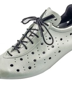 Vittoria 1976 Classic SPD Nylon TPU Sole Cycling Shoes (Silver) | Road Bike