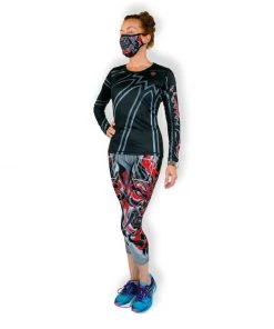 INKnBURN Women's Kanabo Long Sleeve Tech Shirt (M, XL) -New Triathlete Store RhAAWRwI PE tiwG KwdovHU