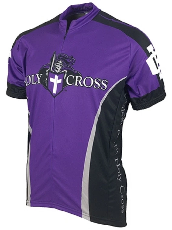 NCAA Men's Adrenaline Promotions Holy Cross Saints Cycling Jersey | Short Sleeve 6 NCAA Men's Adrenaline Promotions Holy Cross Saints Cycling Jersey | Short Sleeve - Image 4