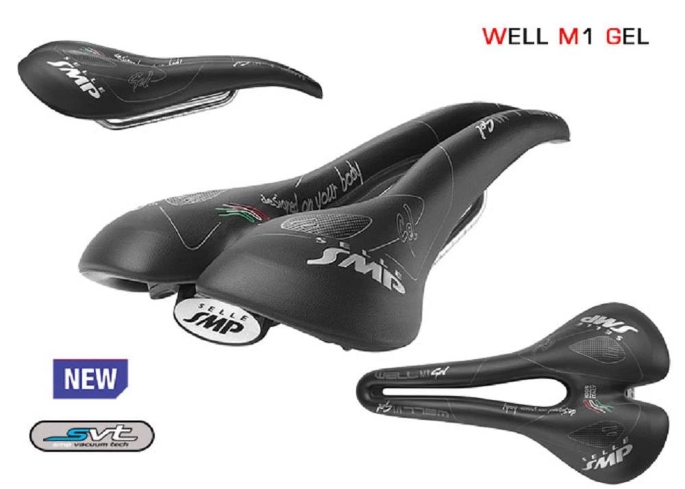 Selle SMP Well M1 Gel Saddle (Black) 2019 | Seats & Saddles 3 Selle SMP Well M1 Gel Saddle (Black) 2019 | Seats & Saddles