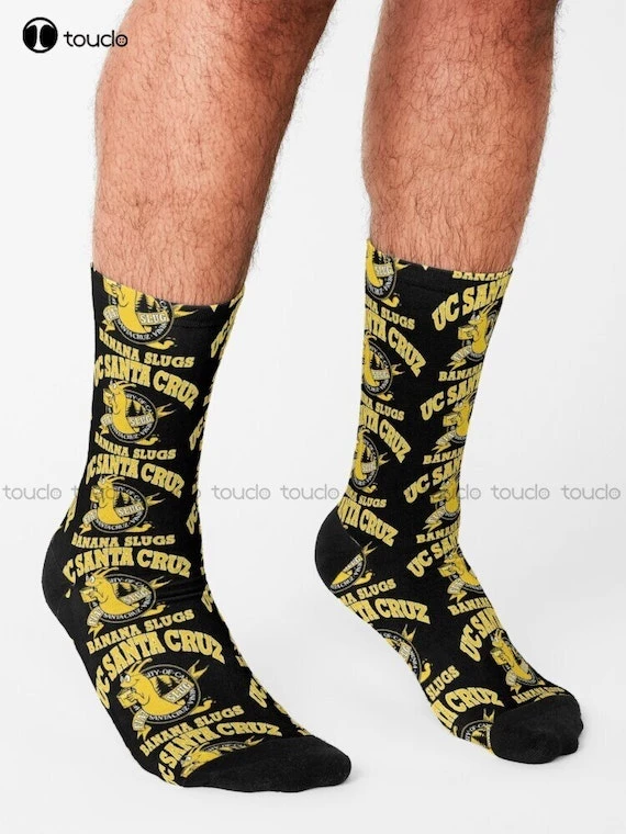 UCSC Santa Cruz Banana-Slugs Socks | Rear Suspension 7 UCSC Santa Cruz Banana-Slugs Socks | Rear Suspension - Image 5