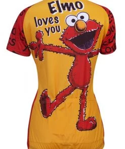Brainstorm Gear Sesame Street Women's Elmo Cycling Jersey | Short Sleeve -New Triathlete Store Vod5Vwj4heWF8tc86nBHfbIFs