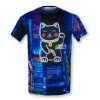 INKnBURN Men's Lucky Cat Tech Shirt (M, 2XL) | Short Sleeve -New Triathlete Store Vzq7o2QeT3vKRrwJR1 XLTsos
