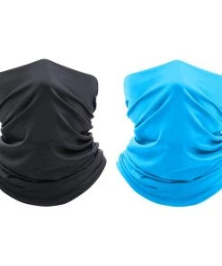 The Triathlete Store Moisture Wicking Breathable Stretch Face Neck Gaiter Mask- 2 Pack | Bandanas -New Triathlete Store WBwILfL300SQPeF2exF9BEgLI
